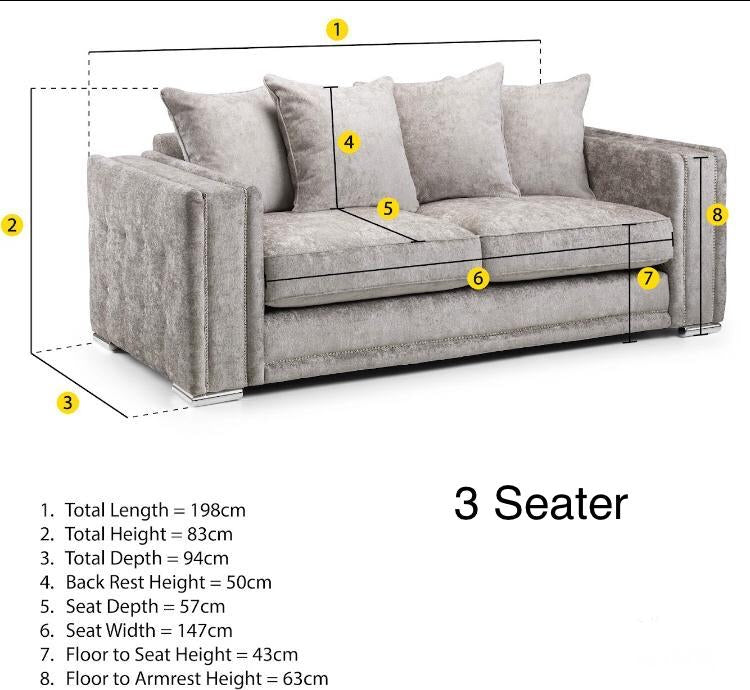 Bentayga 3+2 Seater Set