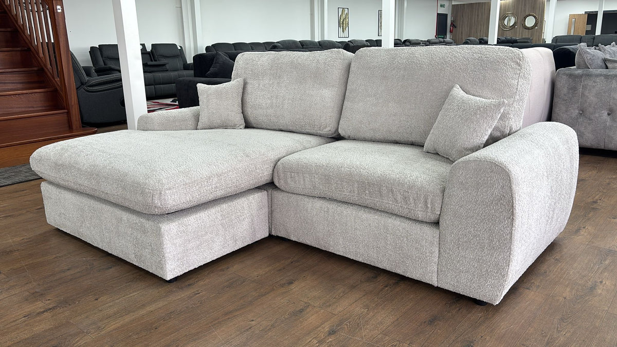 Ashwin Boucle Universal Corner Sofa