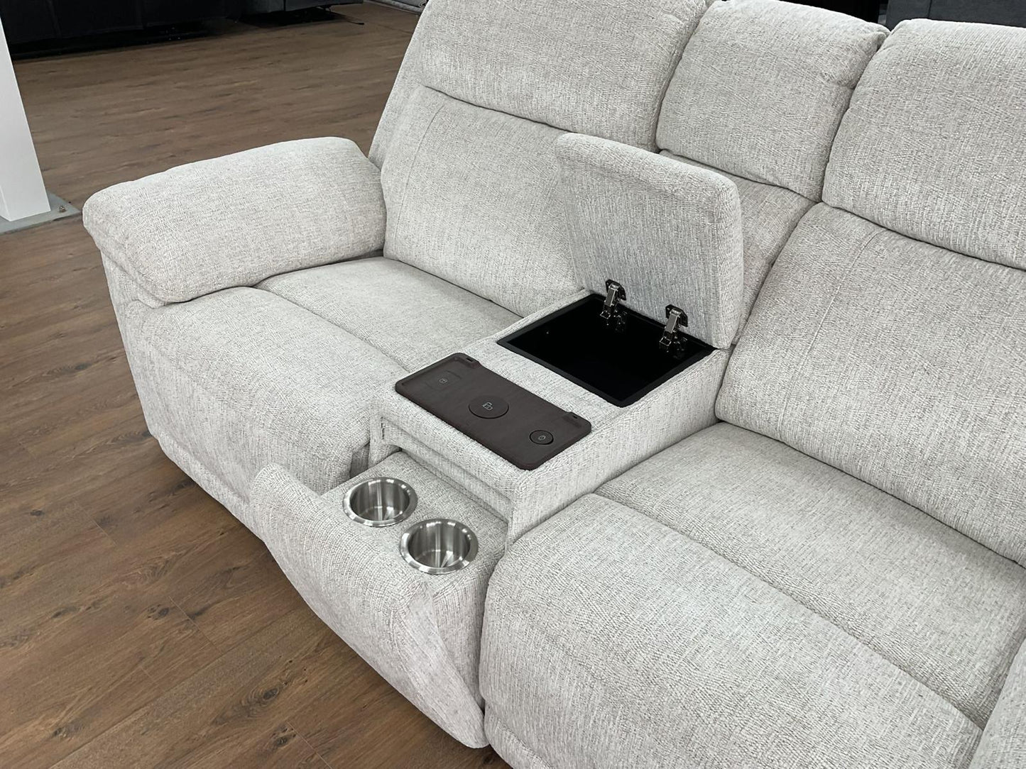 Grace 3+2 Seater Electric Recliner Set In Beige