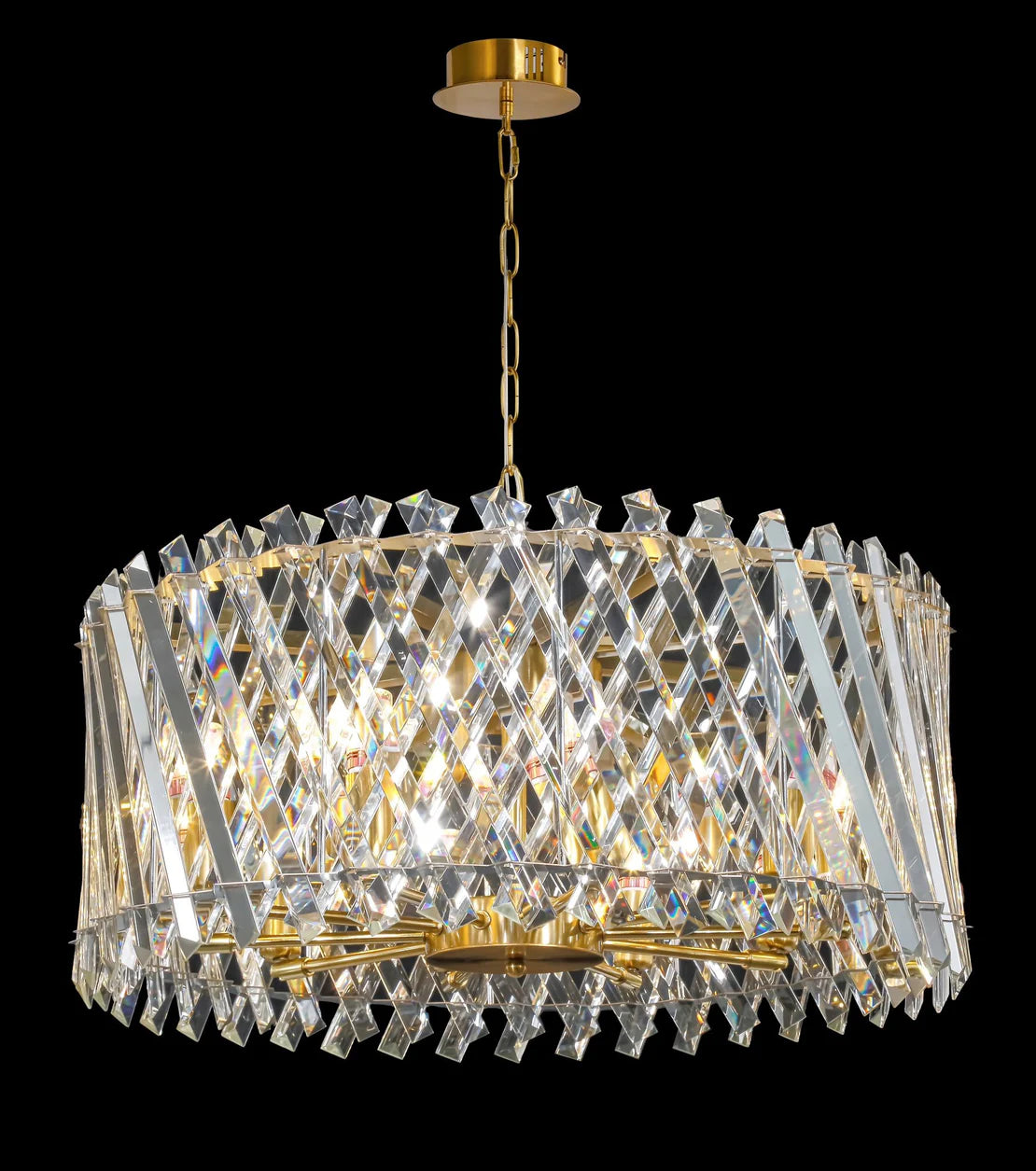 Eden 10 Light Crystal Chandelier
