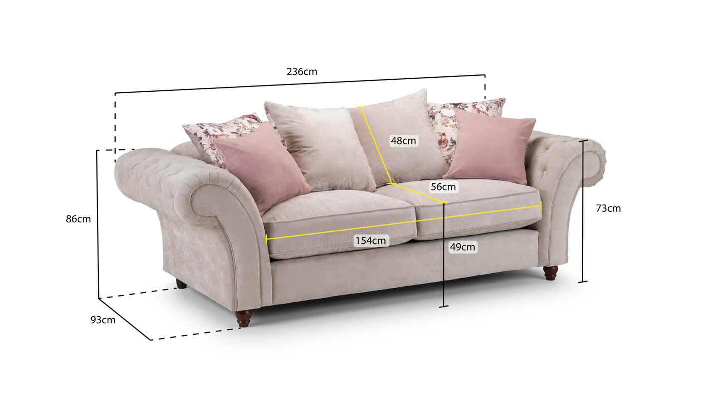 Hampton 3 Seater Sofa