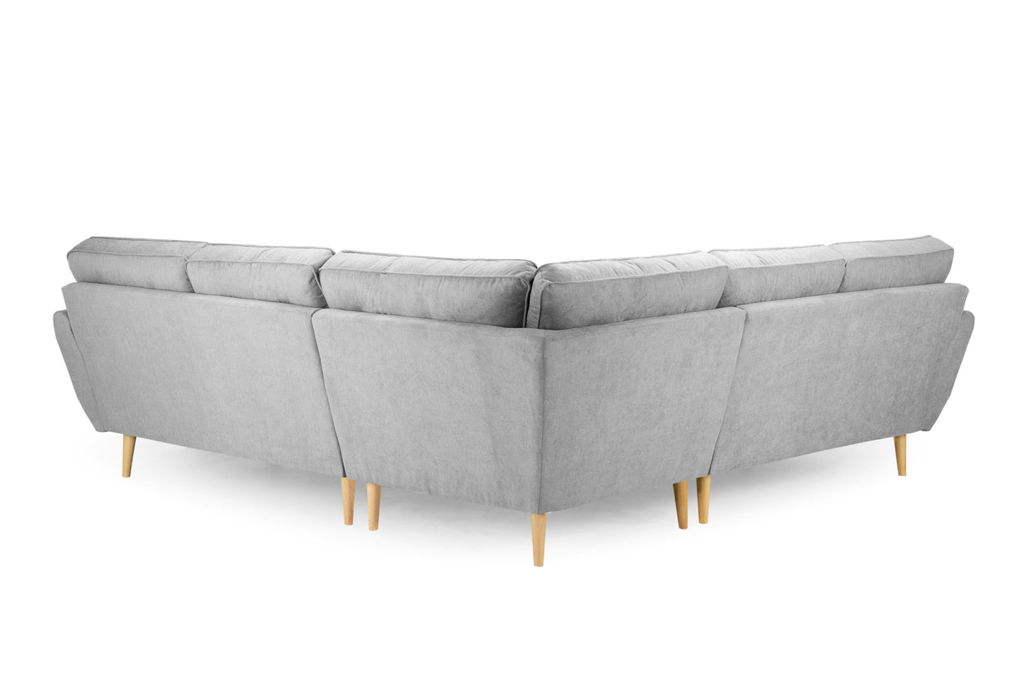 Zinc Grey Large Corner Sofa