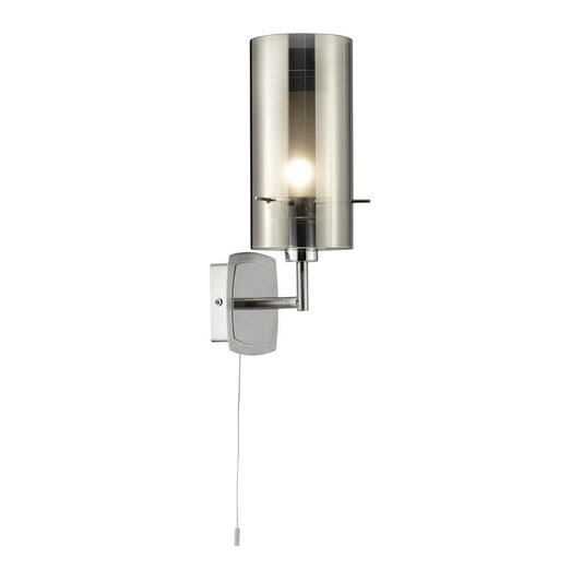Searchlight 2300 Duo Wall Light - Chrome & Double Glass RRP £79