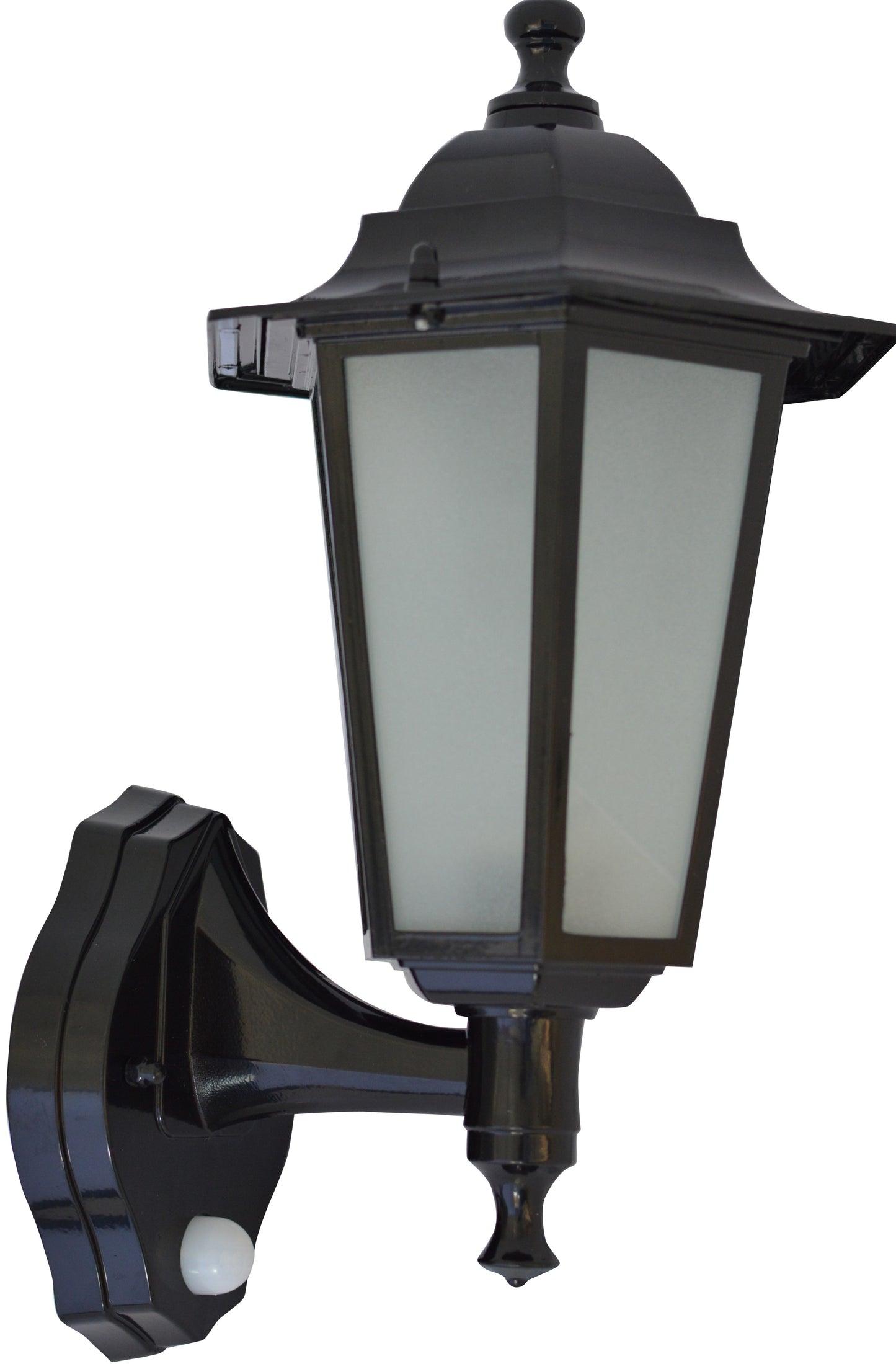 Hanoi Outdoor PIR Light White/Black