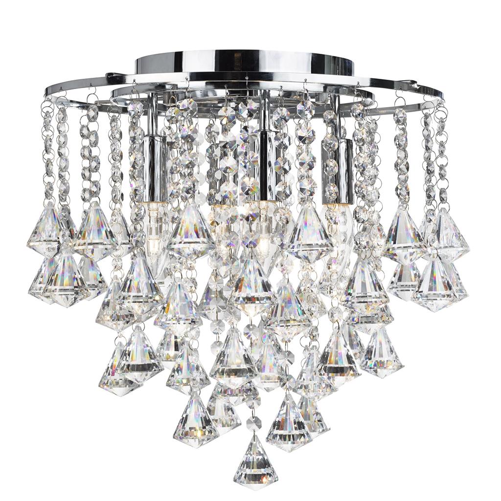 Searchlight 3494-4CC Dorchester 5Lt Ceiling Flush Light RRP £299.00