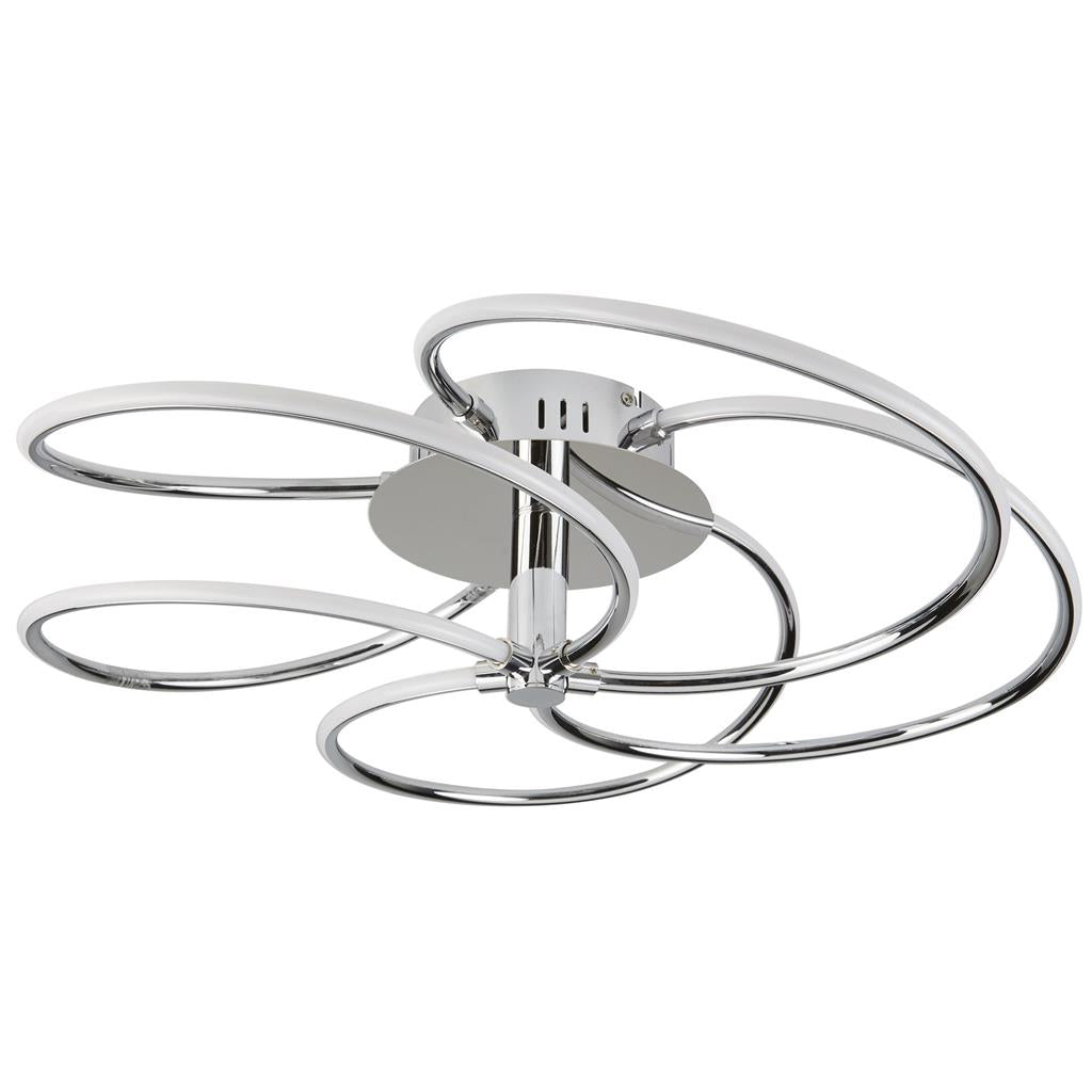 70555CC Bardot 5Lt LED Ceiling Pendant - Chrome RRP £379.00