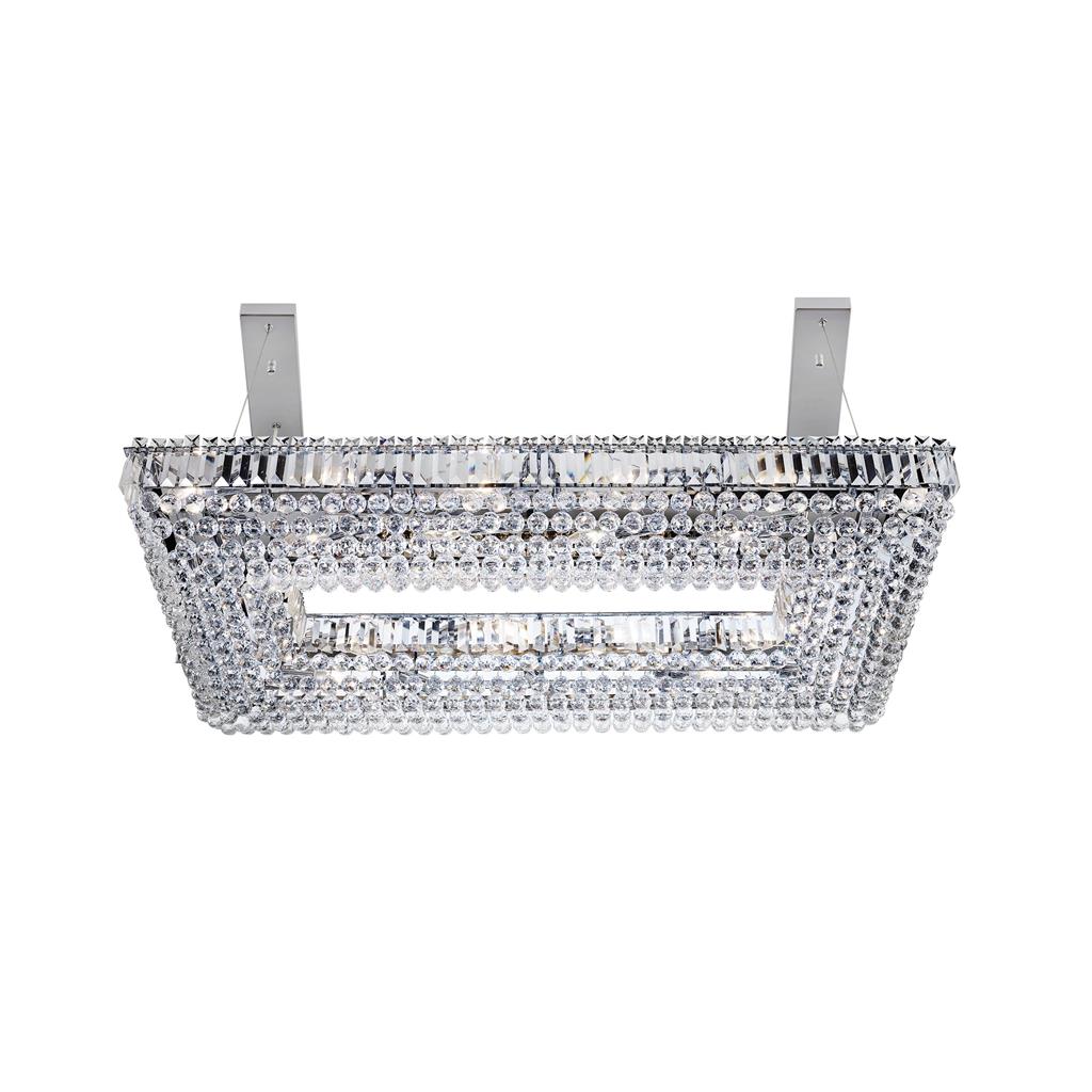 Searchlight 8382CC Vesuvius 26 Light Pendant - Chrome, Crystal Trim & Ball Drops RRP £3379.00