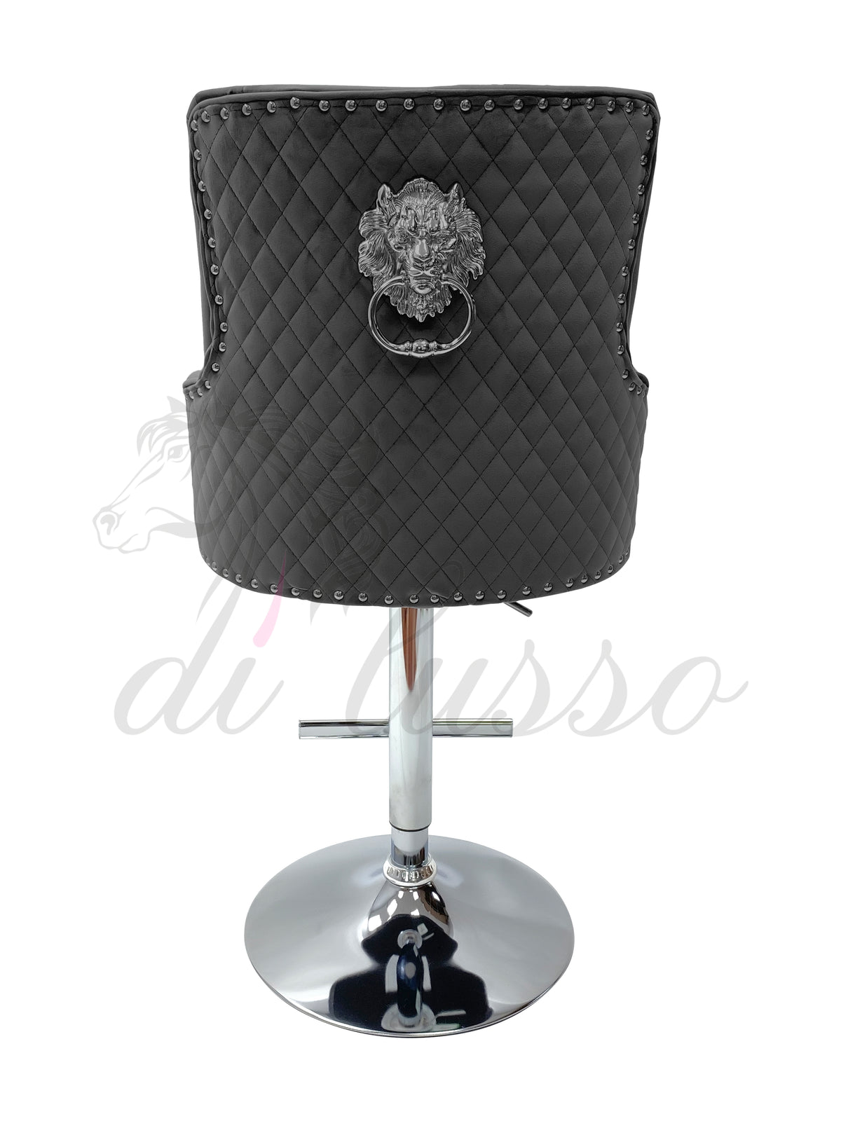 Paris Plush Velvet Bar Stool