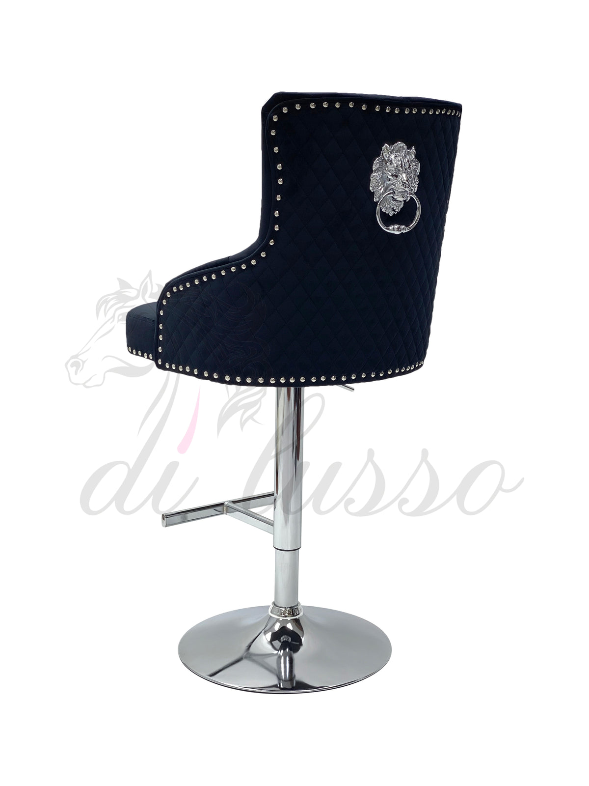 Paris Plush Velvet Bar Stool