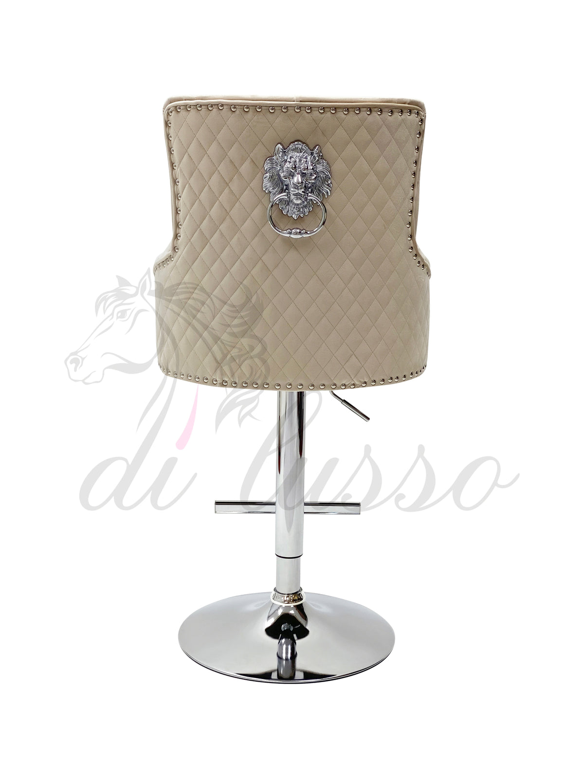 Paris Plush Velvet Bar Stool