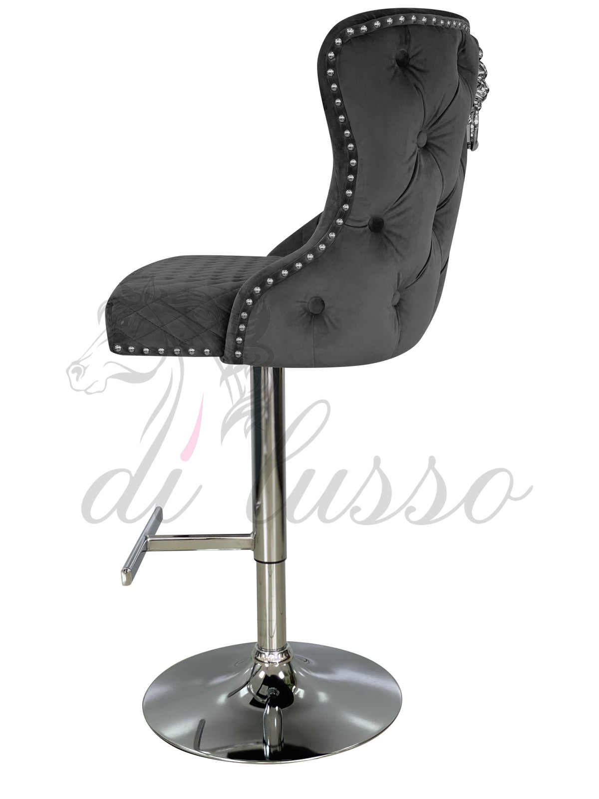 Roma Lion Knocker Bar Stools