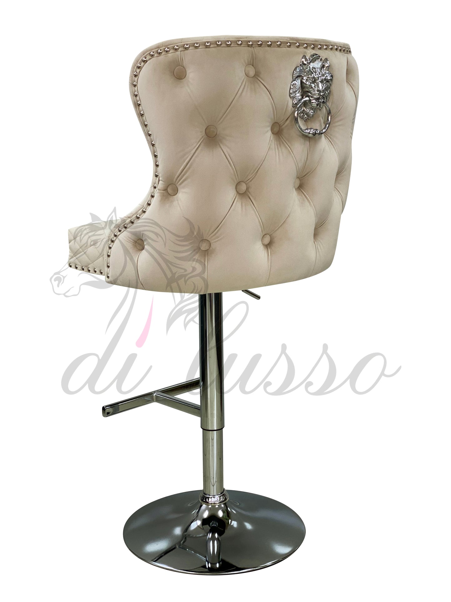 Roma Lion Knocker Bar Stools