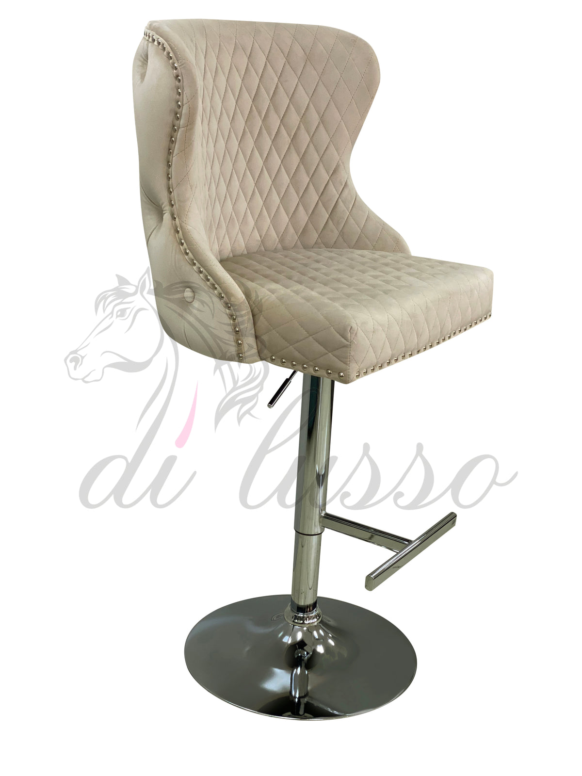 Roma Lion Knocker Bar Stools