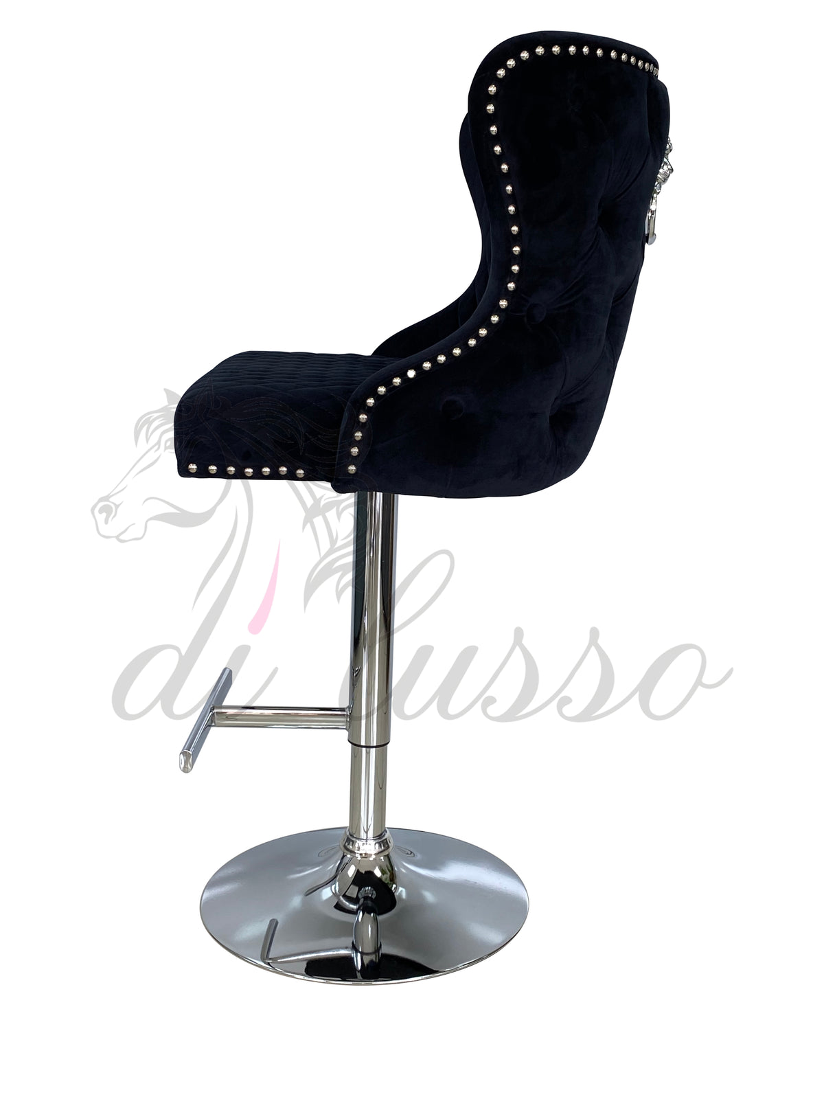 Roma Lion Knocker Bar Stools