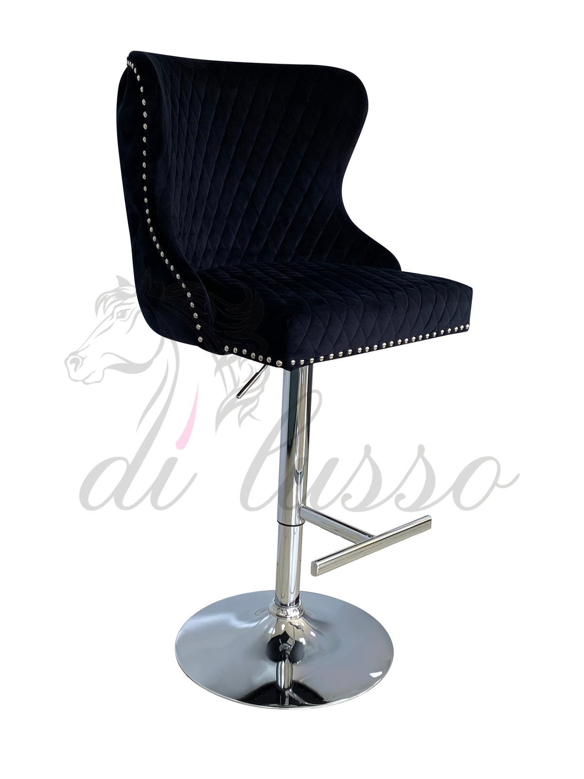 Roma Lion Knocker Bar Stools