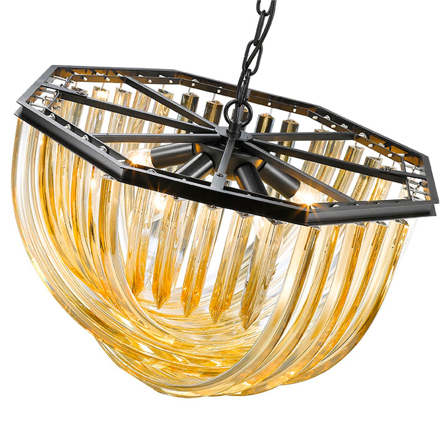 SL053GR Grosvenor 5 Light Pendant