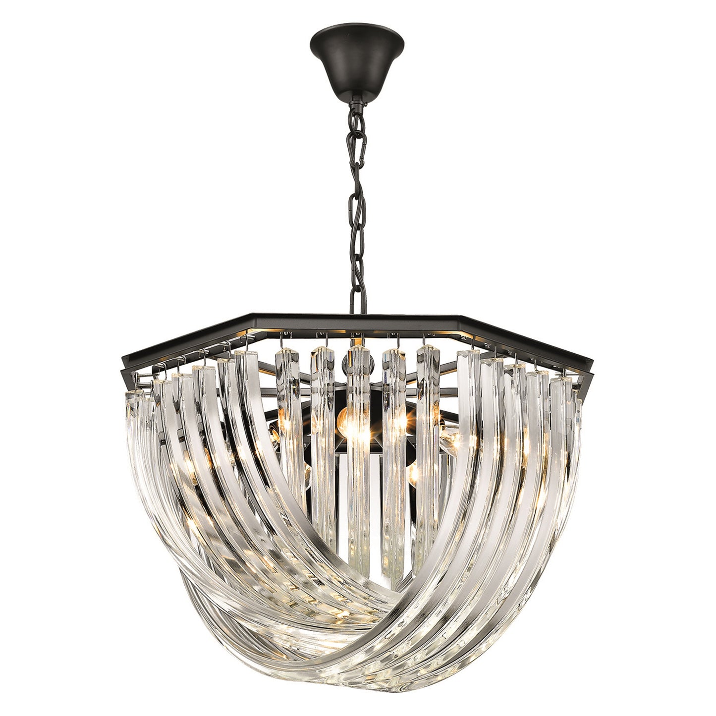 SL053GR Grosvenor 5 Light Pendant