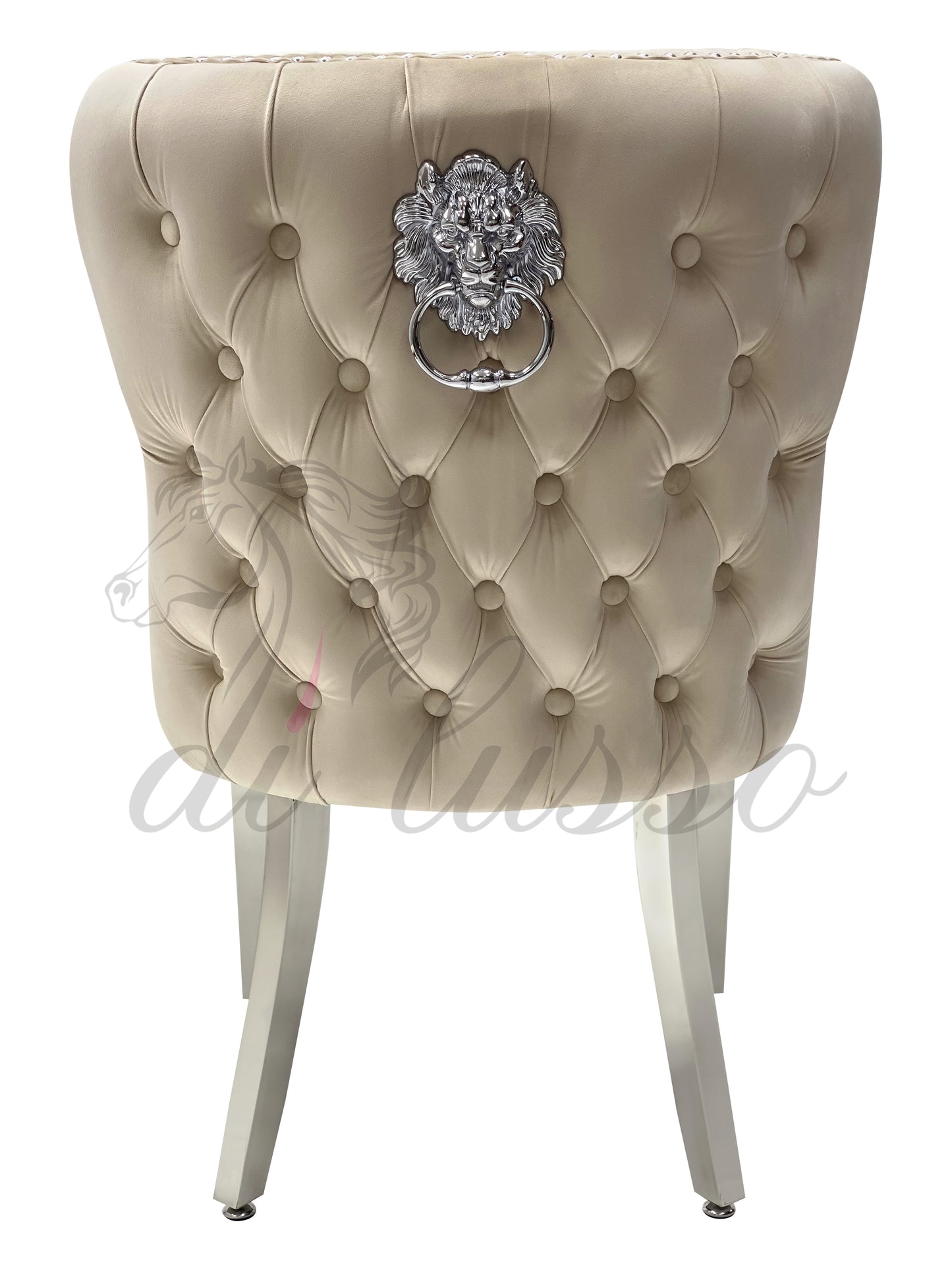 Roma Lion Knocker Dining Chairs