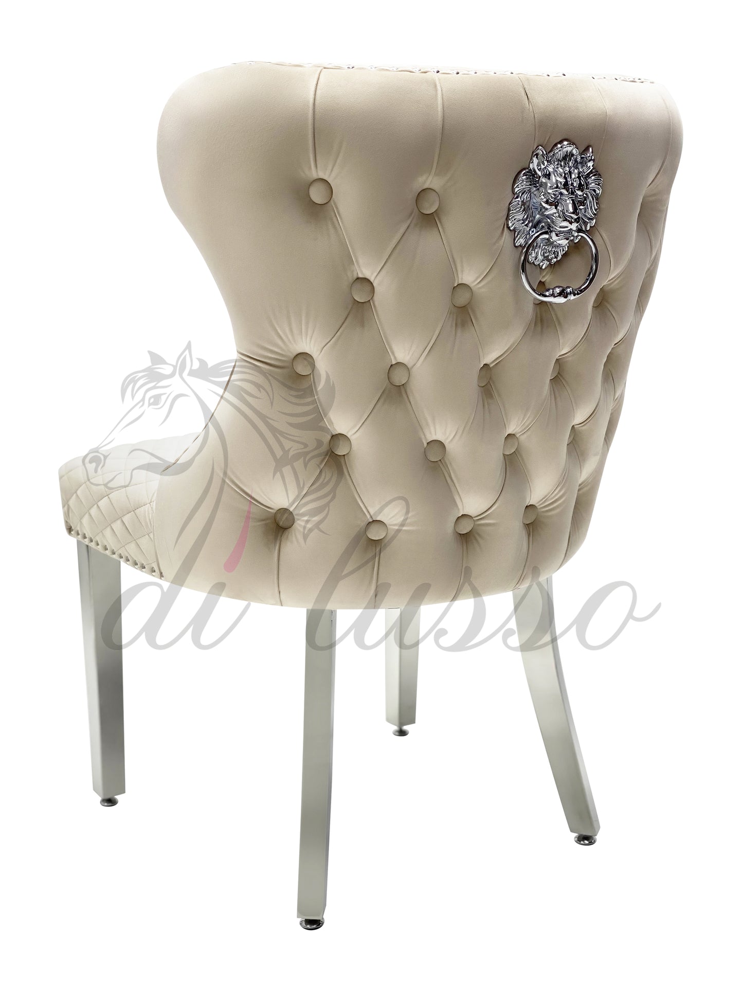 Roma Lion Knocker Dining Chairs