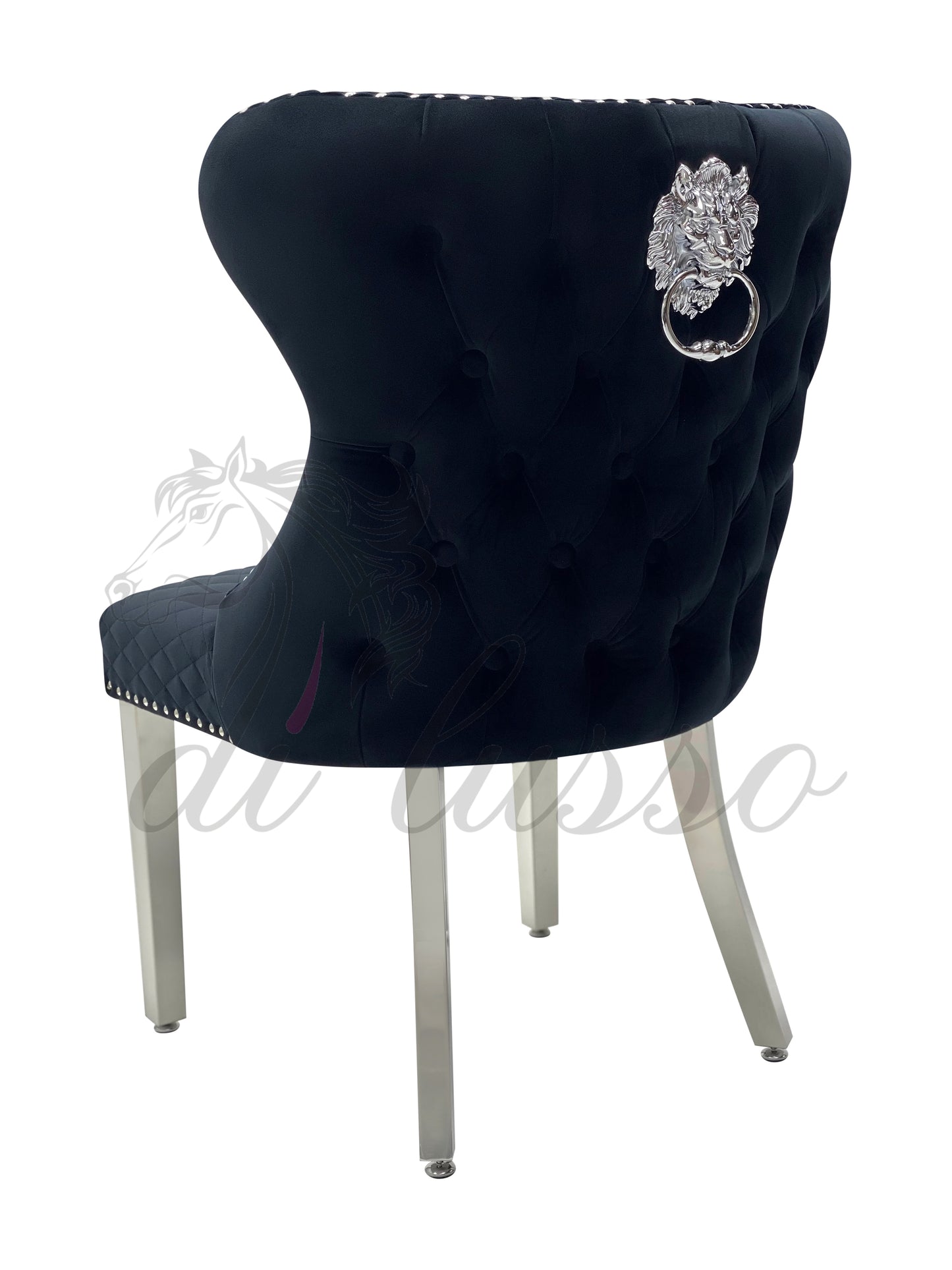 Roma Lion Knocker Dining Chairs