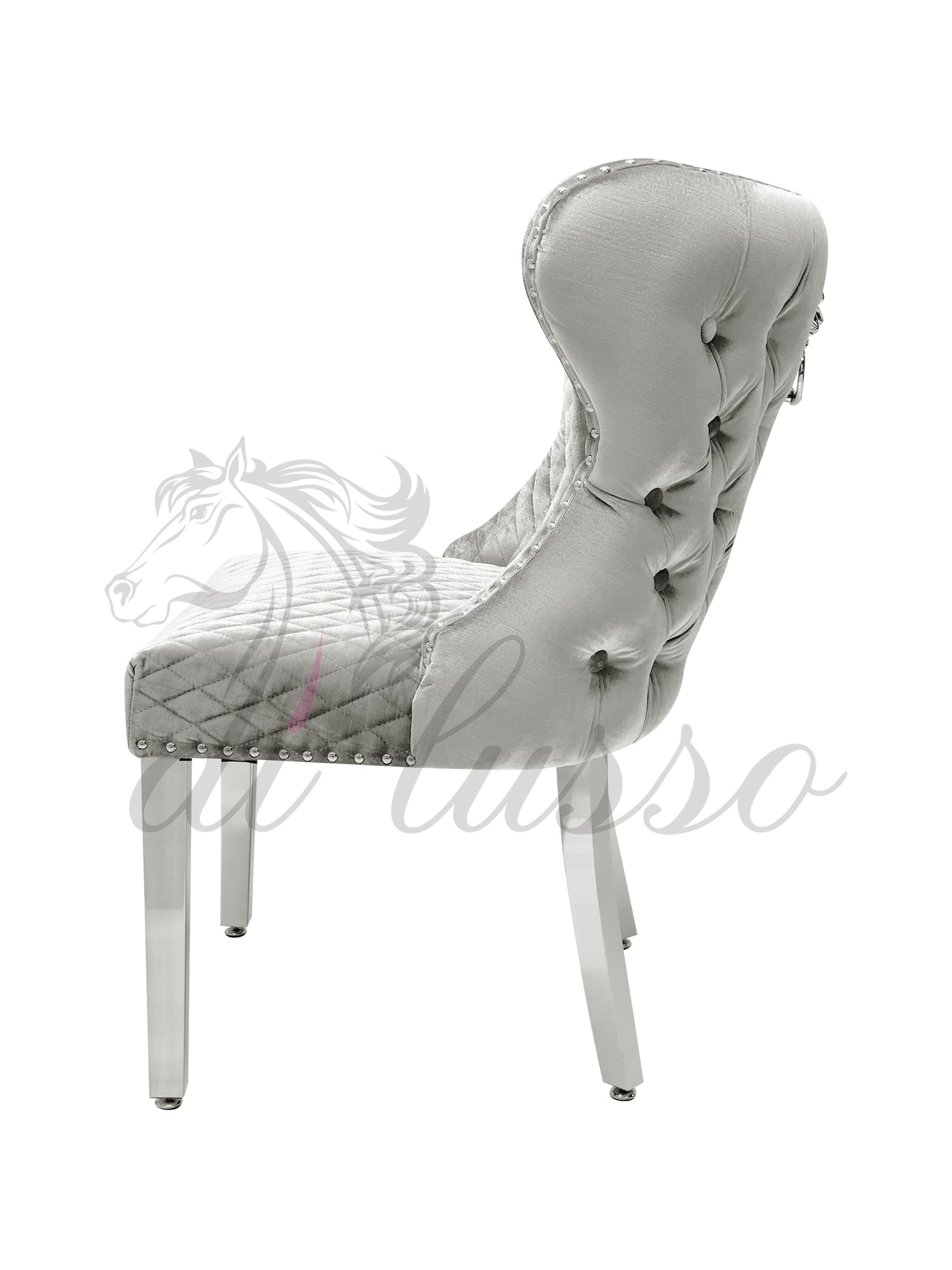 Roma Lion Knocker Dining Chairs