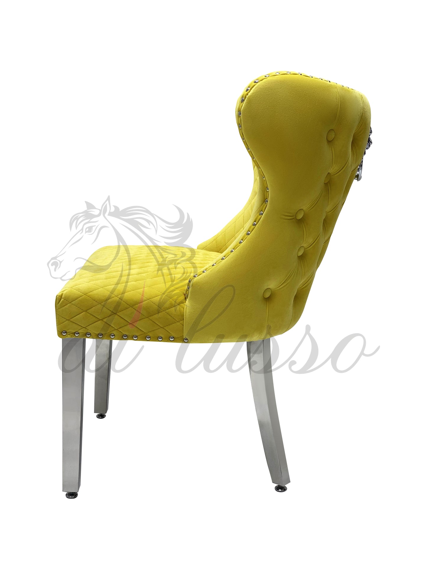 Roma Lion Knocker Dining Chairs