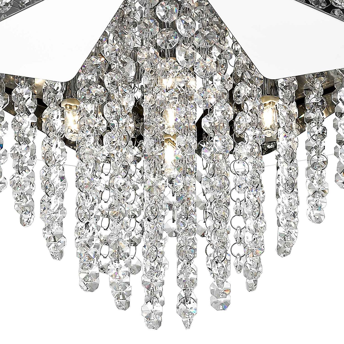 SL0475ES Estelle 5 Light Flush Ceiling Light