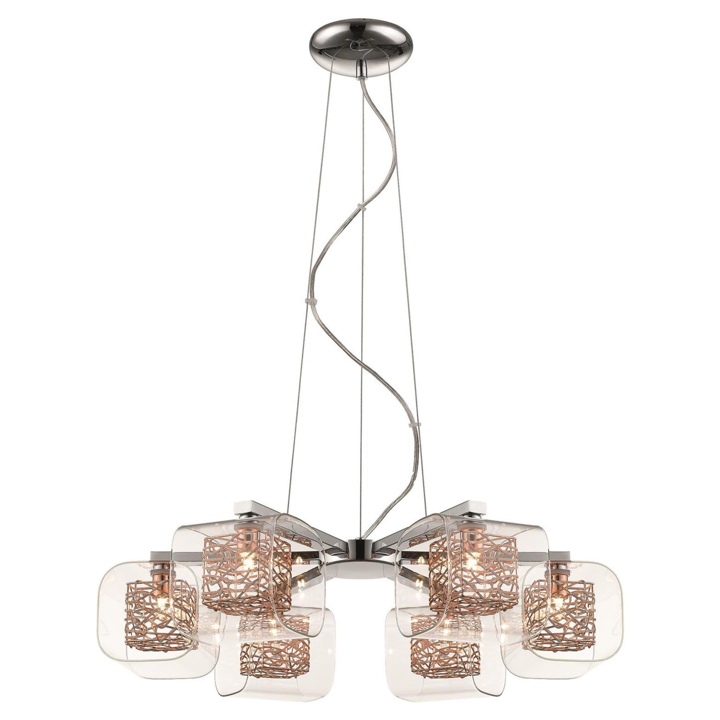 SL0606HA Harrow 6 Light Pendant