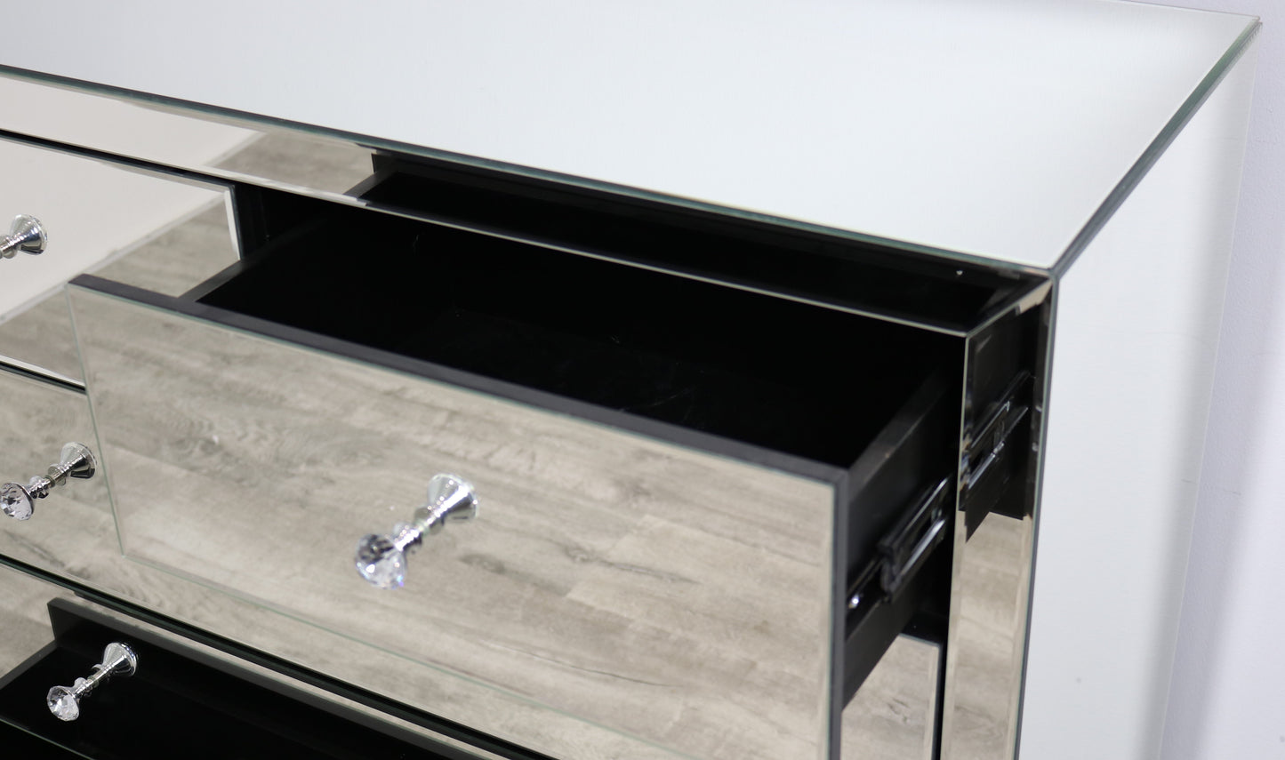 Mirrored Chest Of Drawers