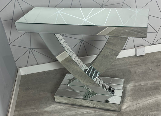 Mirrored Swift Console Table