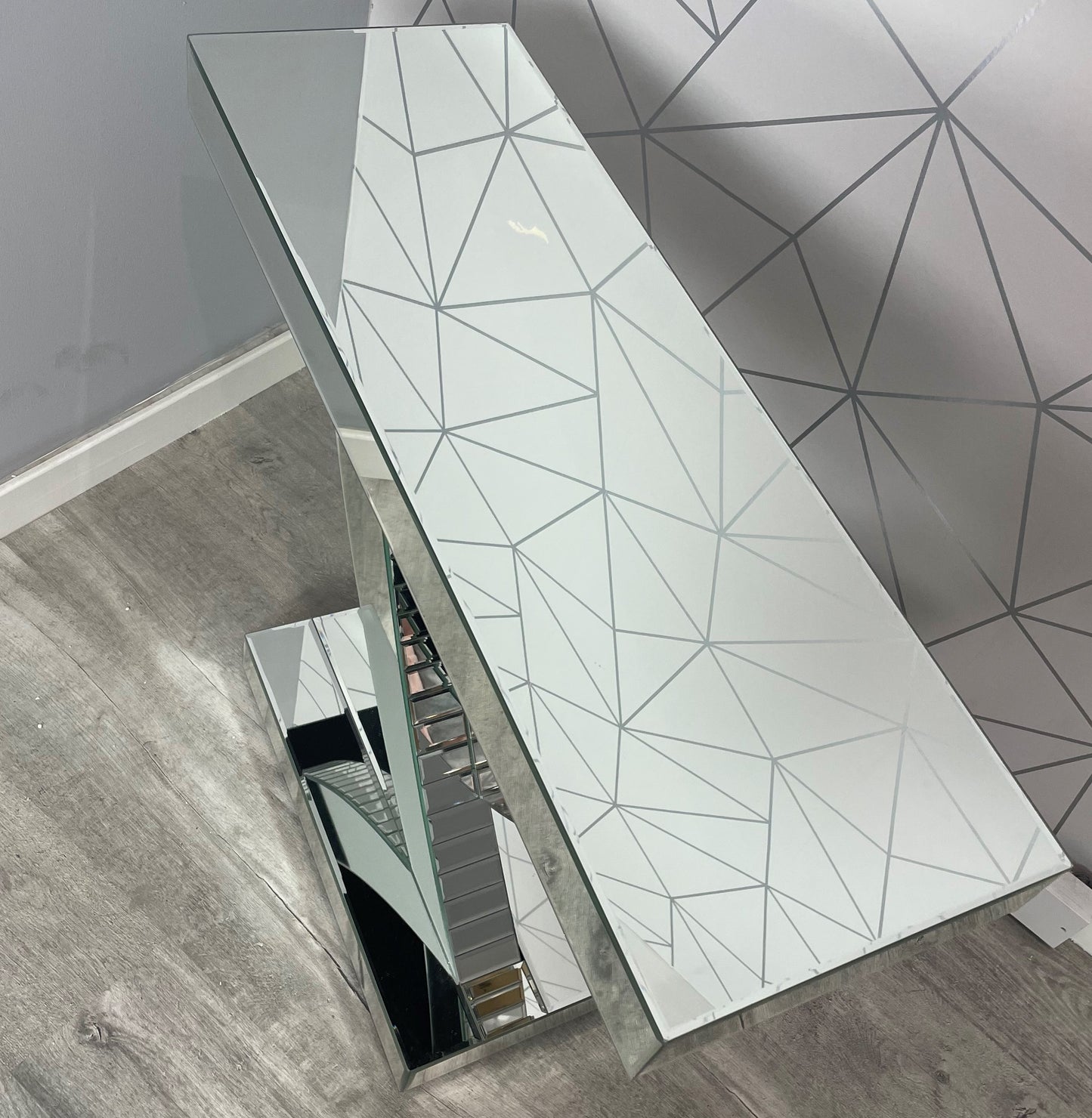 Mirrored Swift Console Table