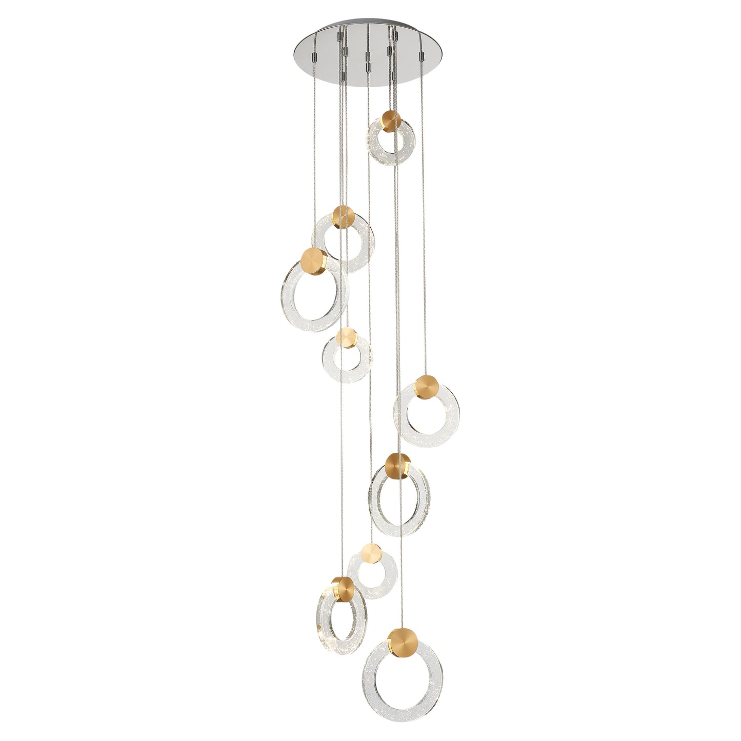 SL041TM Templeton 9 Light Ring Pendant RRP £1099.00