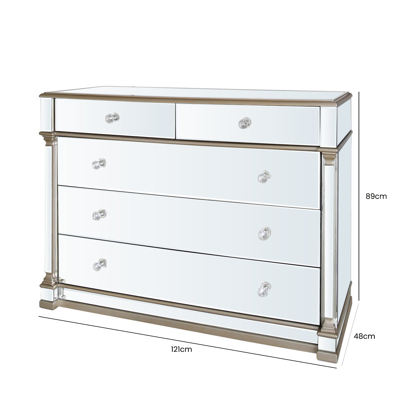 Apollo 5 Drawer Chest