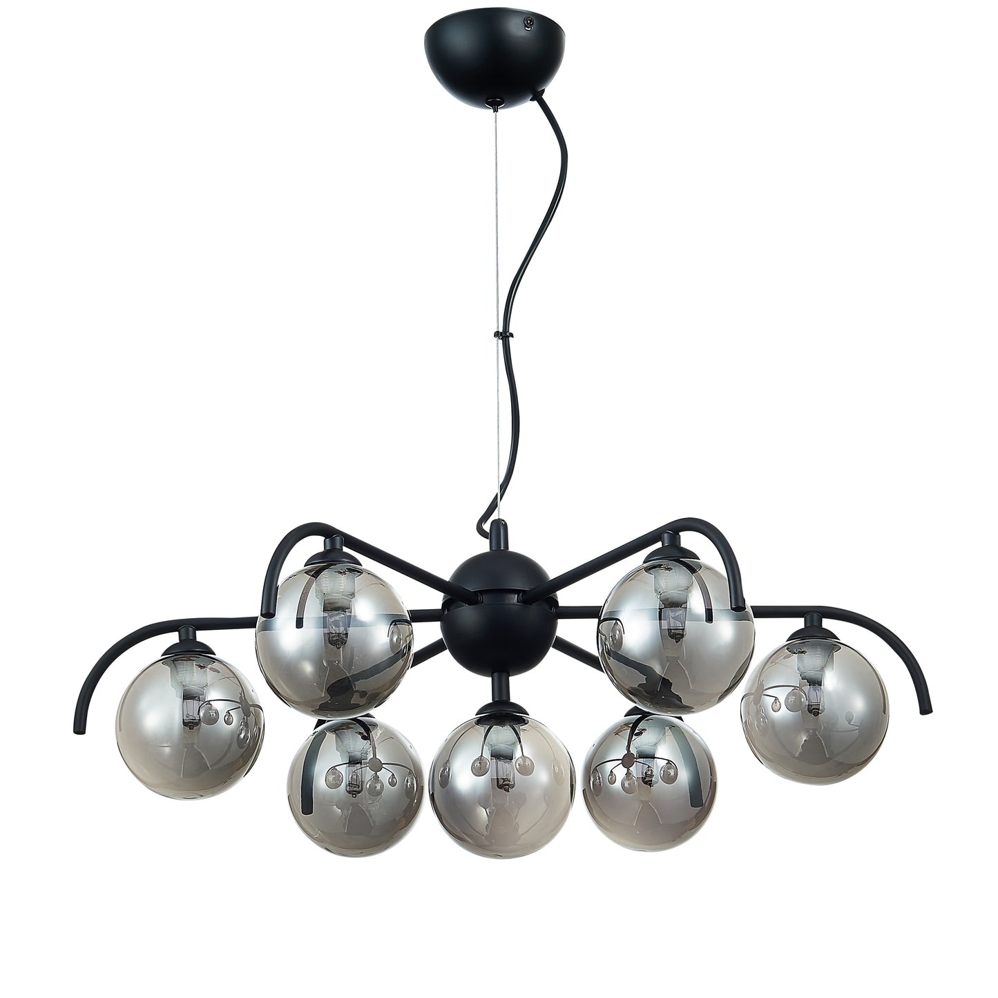 SL0587CR Carlton 7 Light Pendant
