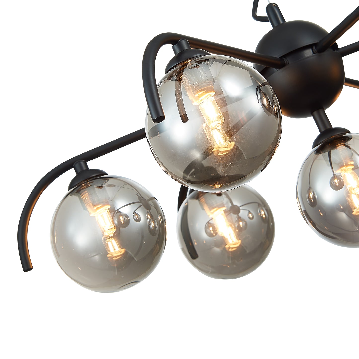 SL0587CR Carlton 7 Light Pendant