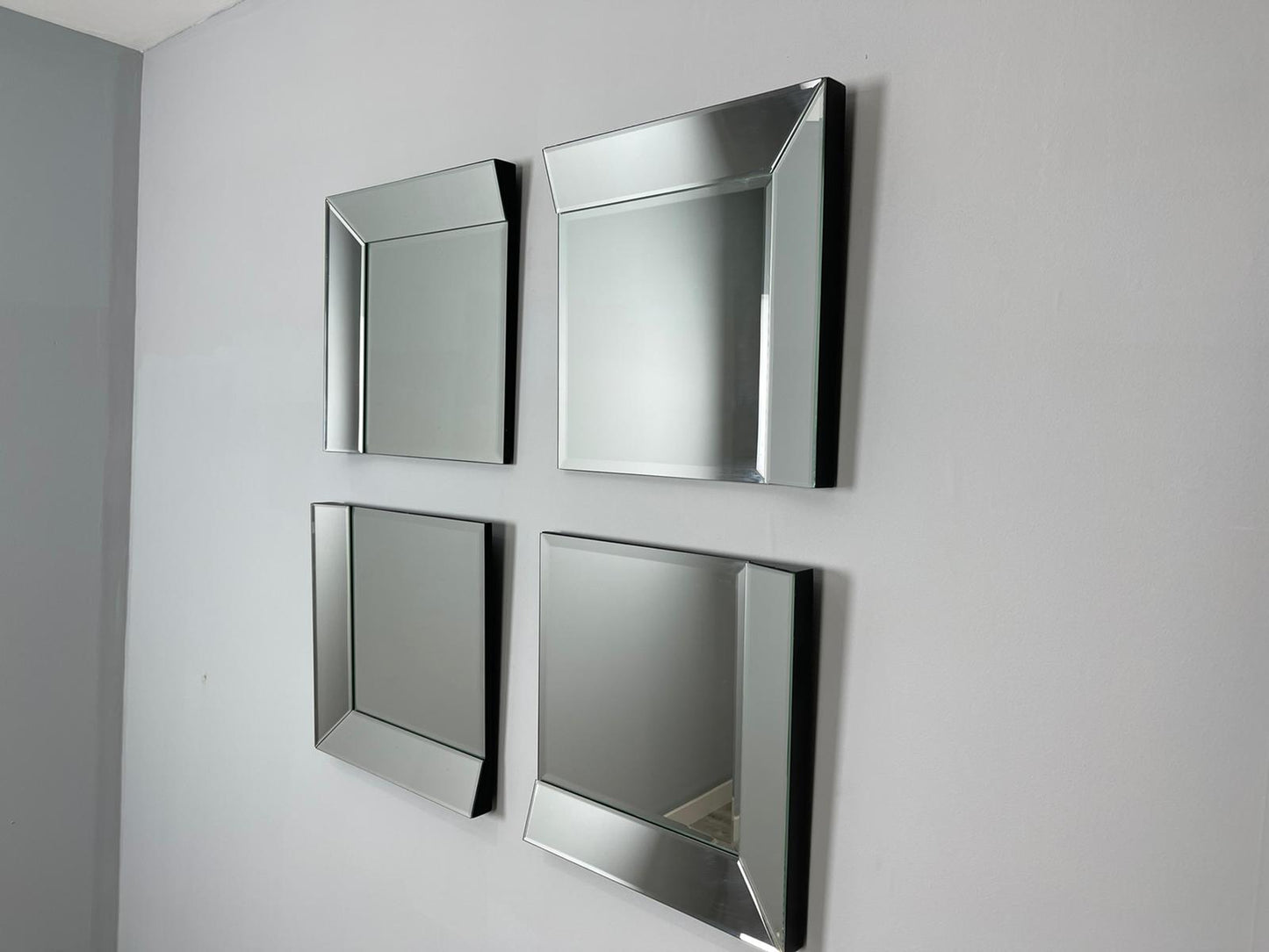 Set of 4 Panel Mirrors