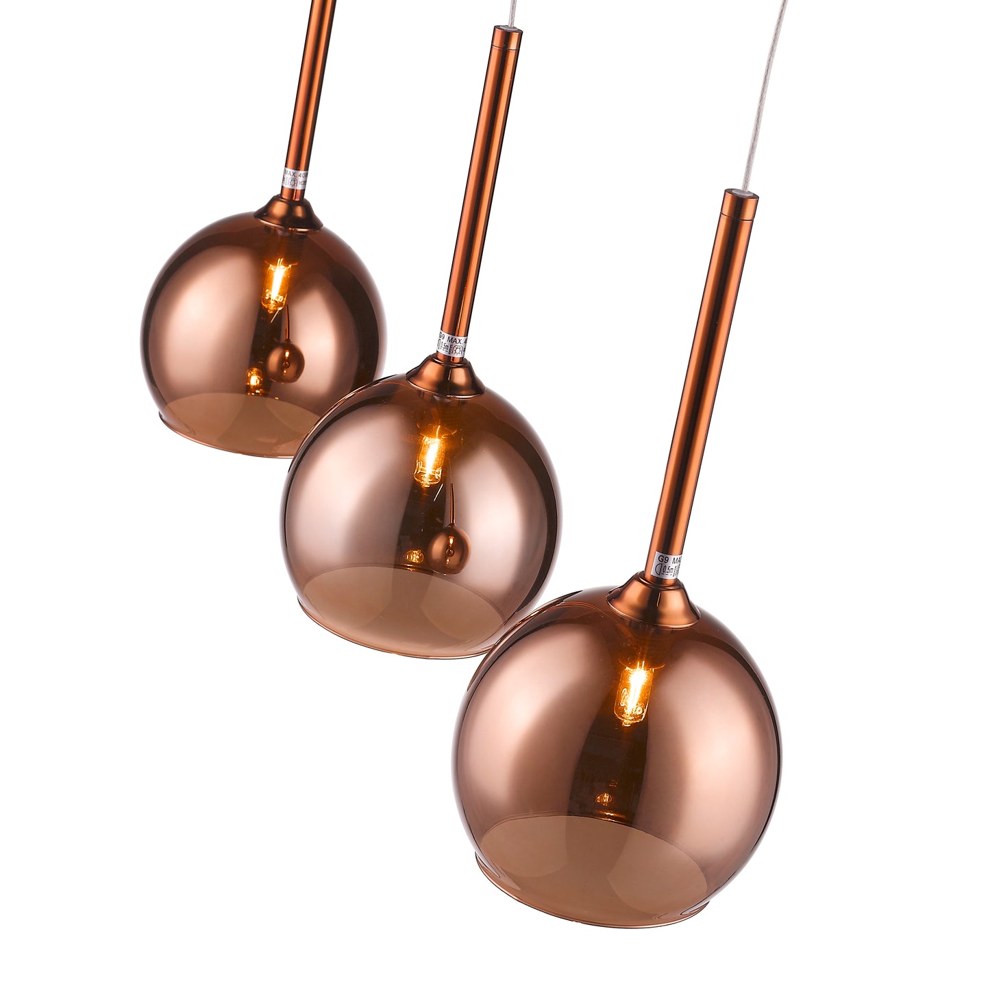 SL0623PL Polthorne 3 Light Bar Pendant