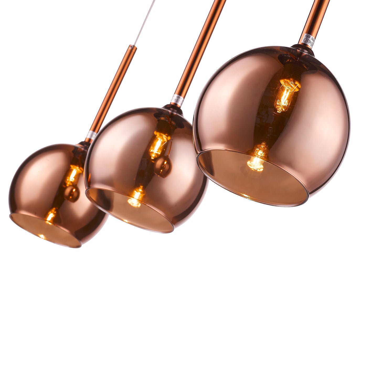 SL0623PL Polthorne 3 Light Bar Pendant