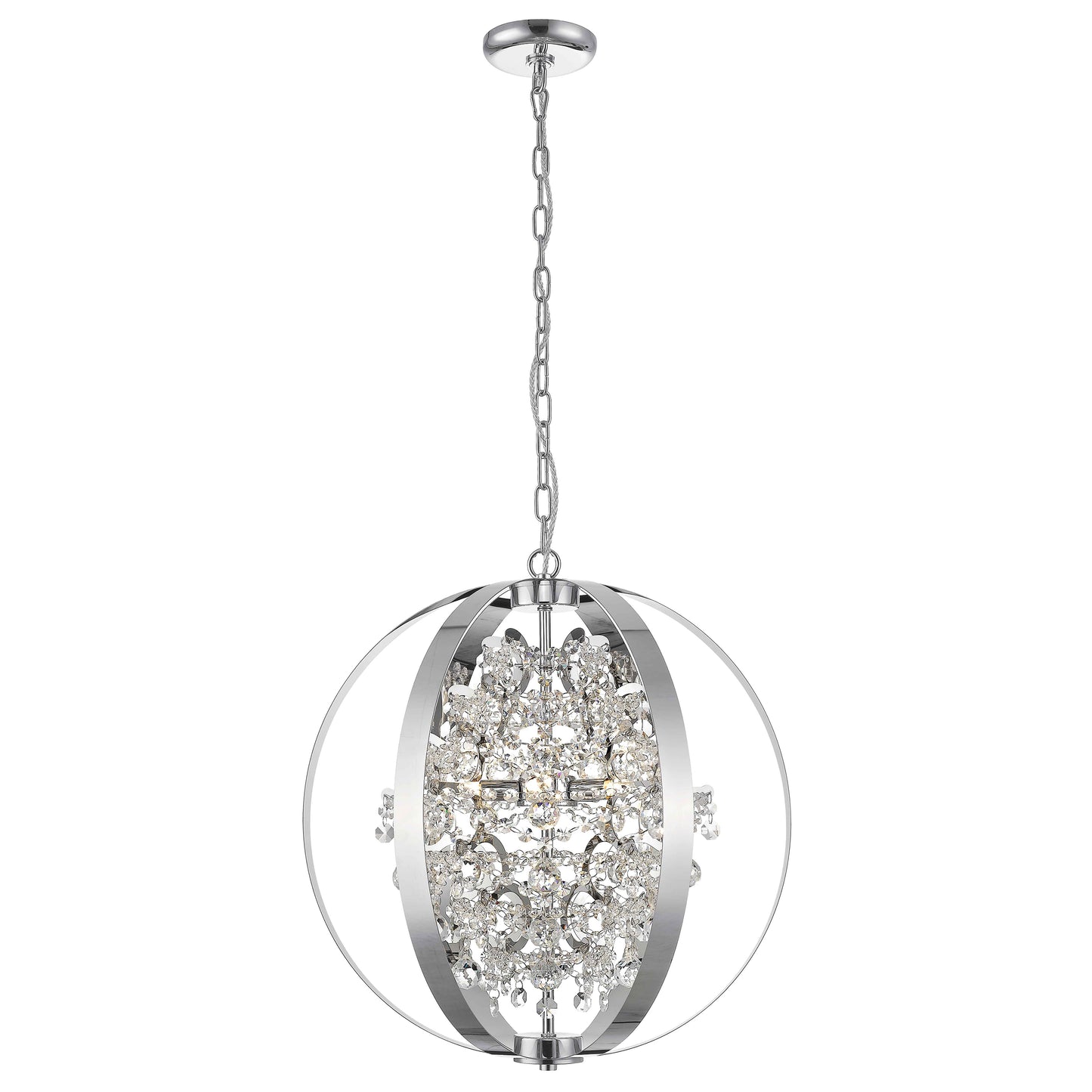 SL0485OR Orion 5 Light Pendant