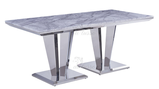 Cairo 180cm Marble Dining Table