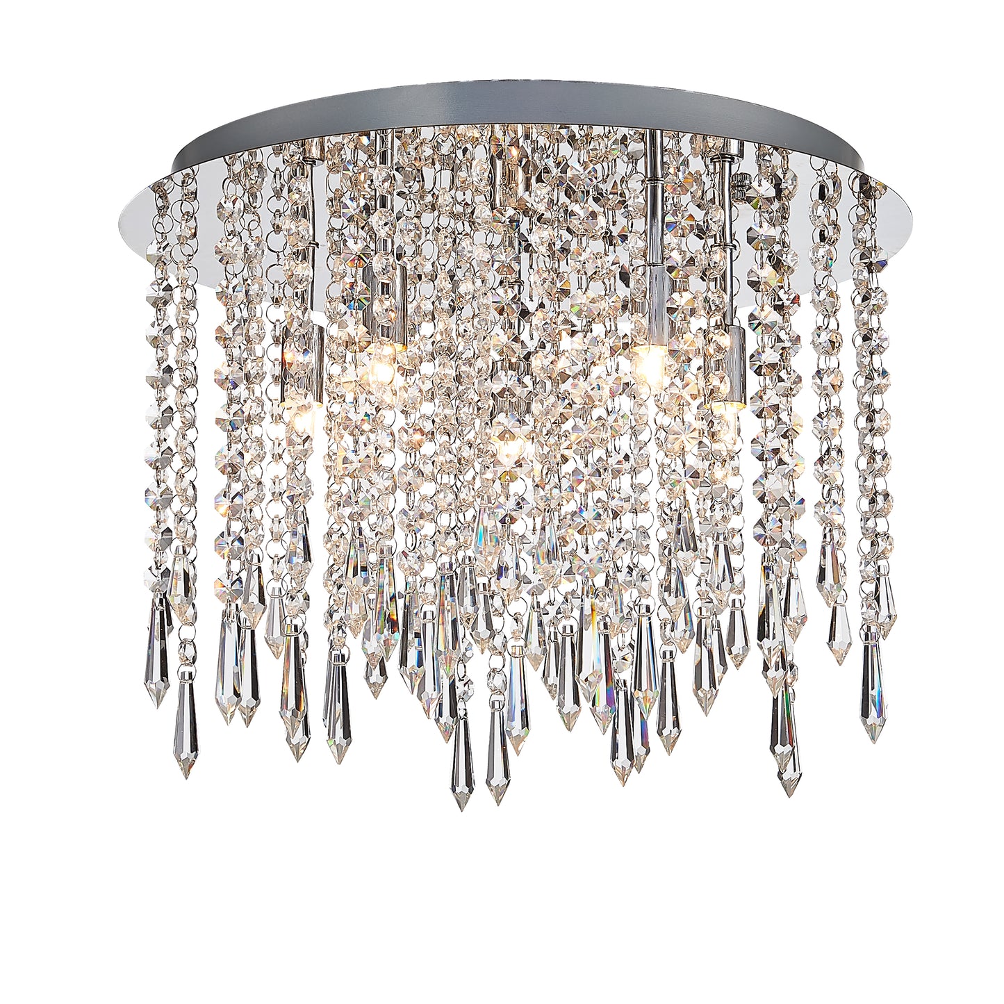 SL040CL Clayton 5 Light Flush Ceiling Light