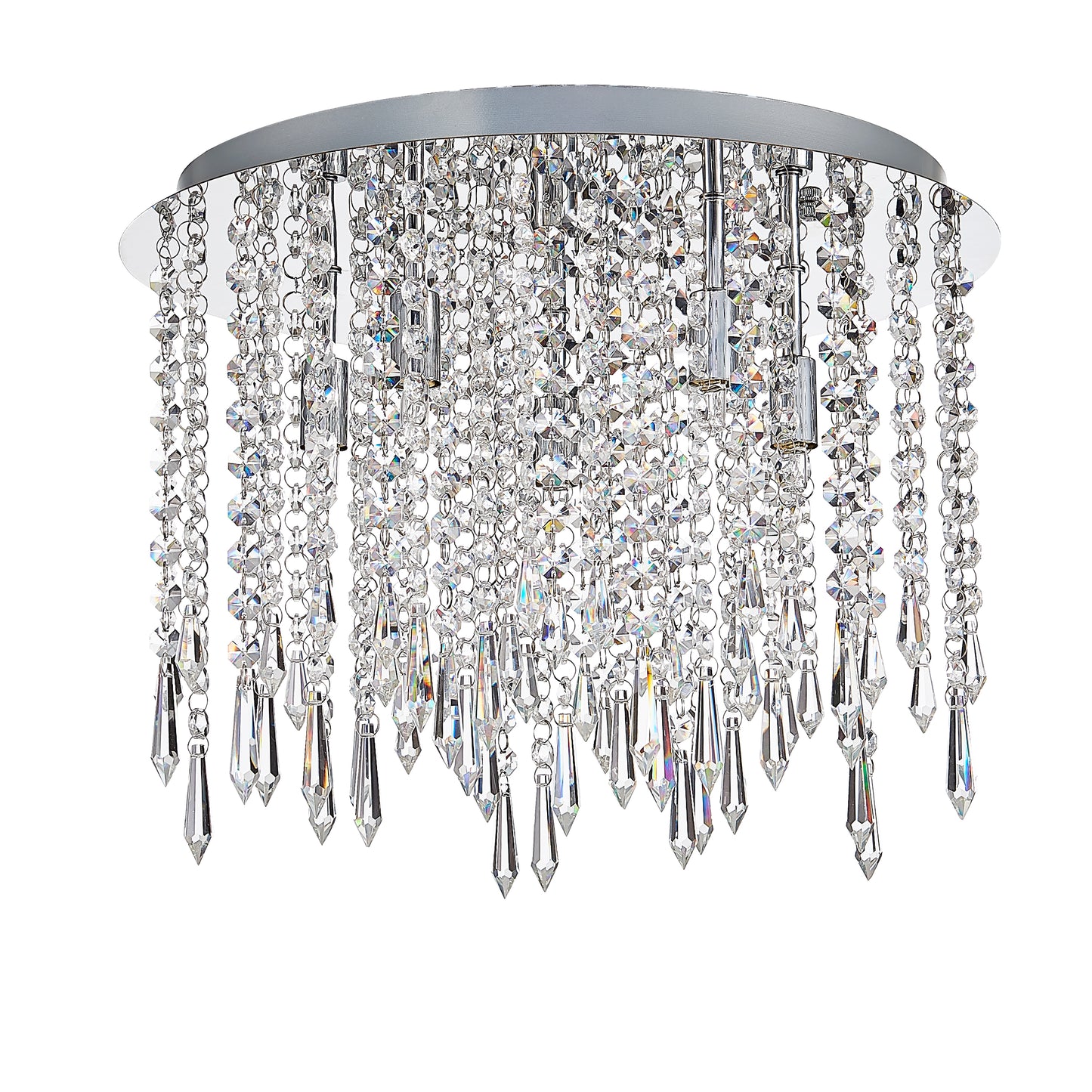 SL040CL Clayton 5 Light Flush Ceiling Light