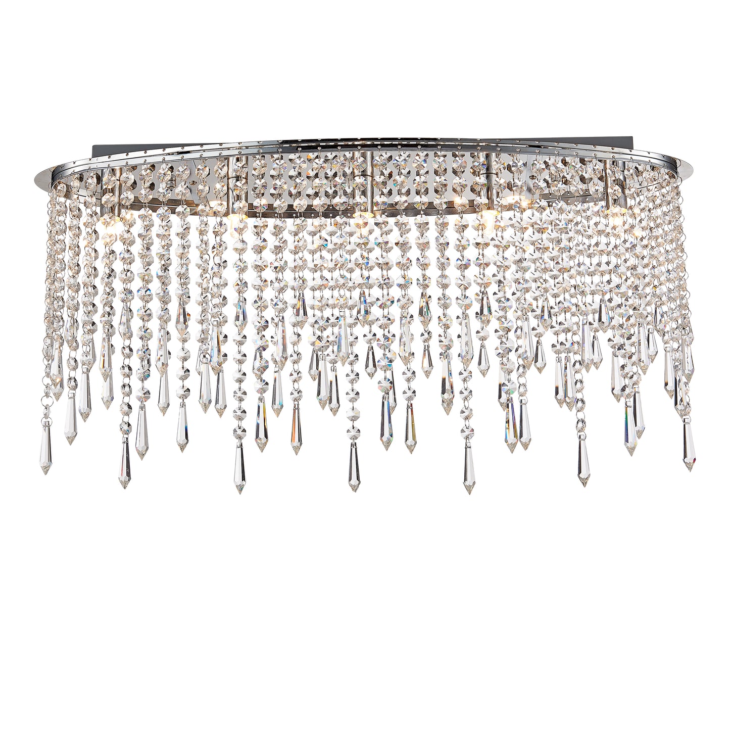 SL067CL Clayton 5 Light Flush Ceiling Light