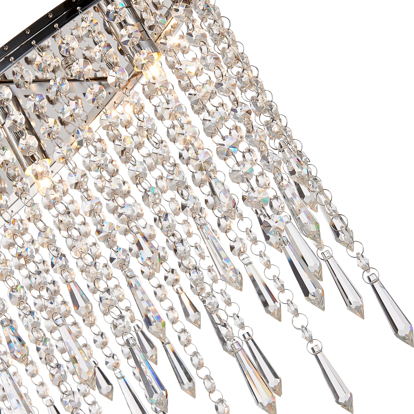 SL067CL Clayton 5 Light Flush Ceiling Light