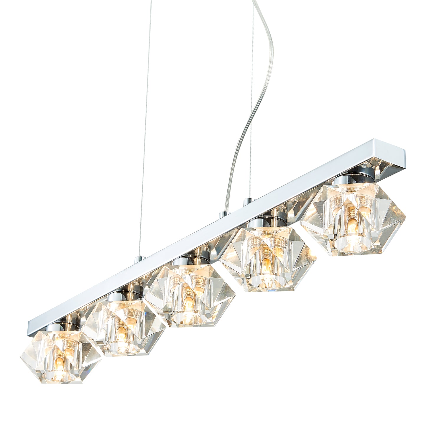 SL00621DEN Denholme 5 Light Bar Pendant