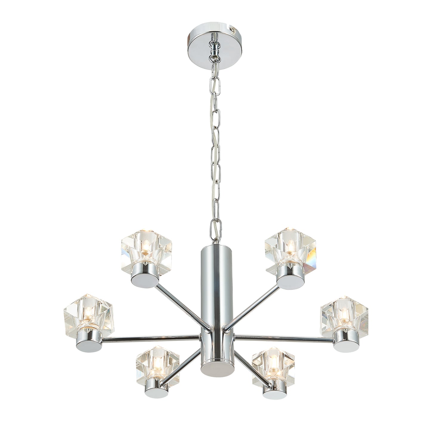 SL0062DEN Denholme 6 Light Pendant Light