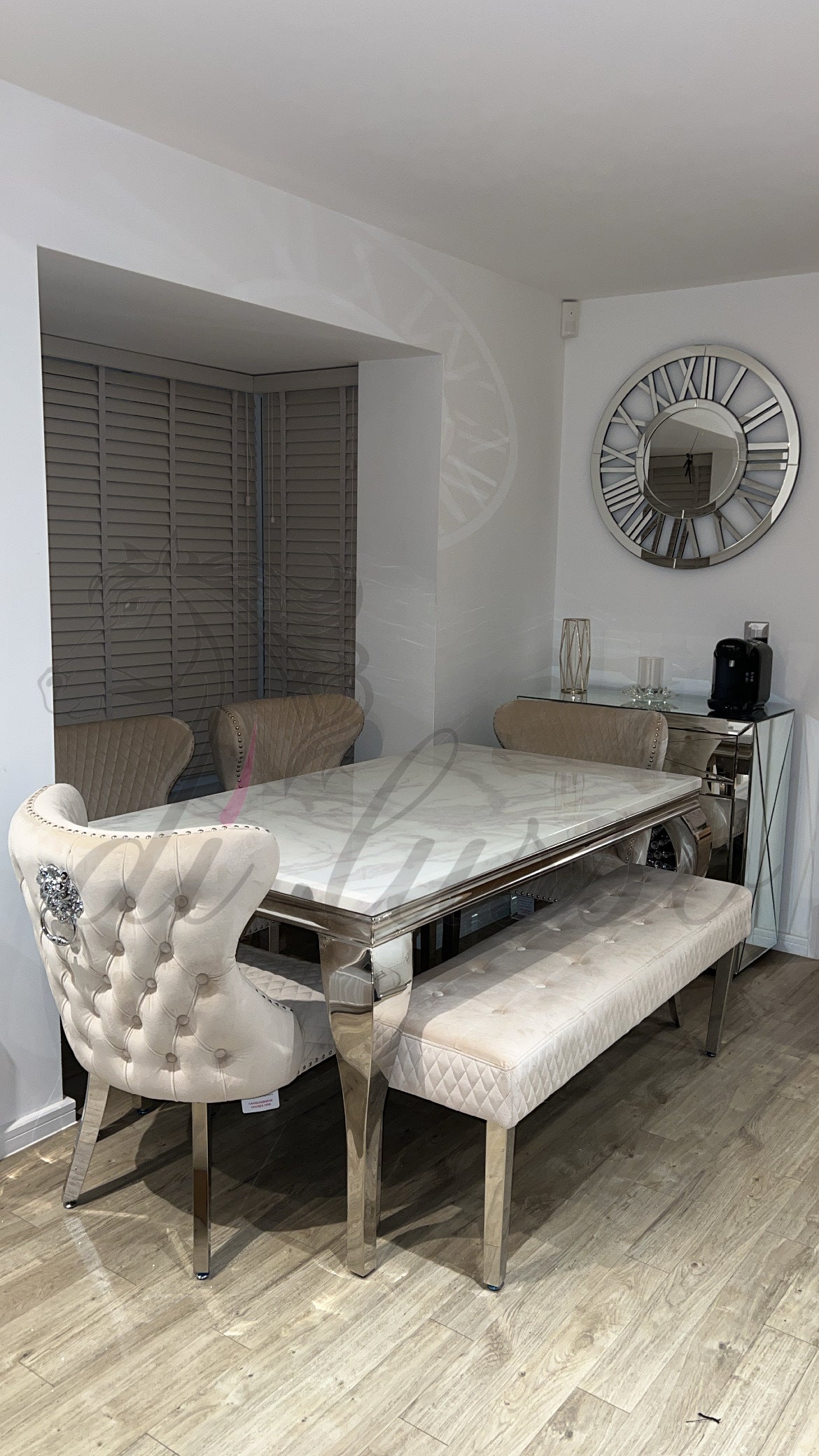 Leanne 1.6m Dining Set