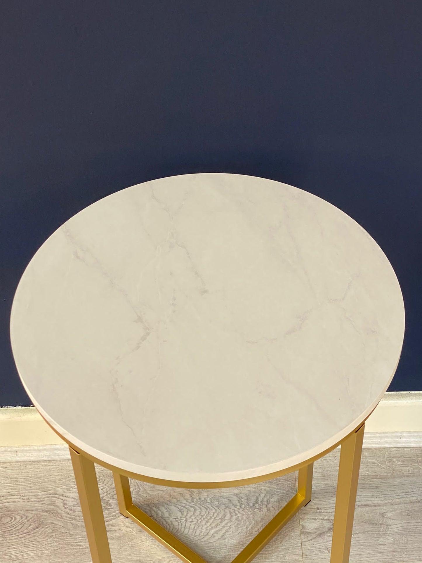 Toronto Marble Effect Side Table