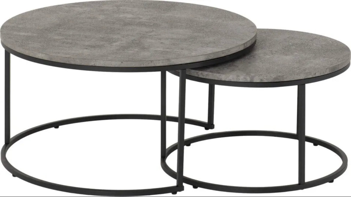 Arturo Round Coffee Table Set