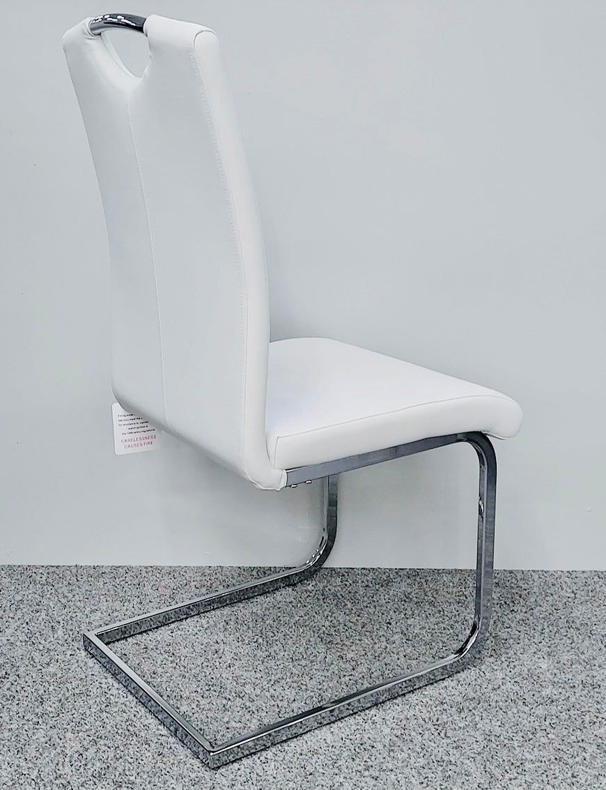 Milano White Dining Chairs